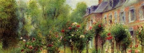 The Rose Garden At Wargemont 1879 Pierre Auguste Renoir Bookishnerdan