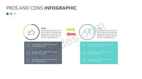 Pros And Cons Infographic Pslides