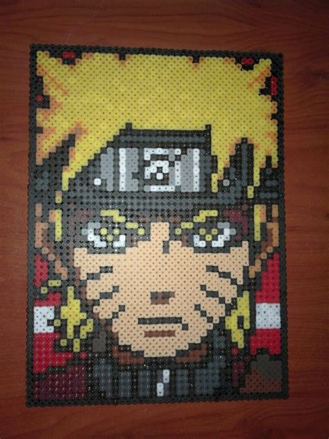 Naruto Perler Beads Pixel Art Pattern Perler Bead Art Perler Crafts