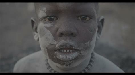 Mundari Tribe Boy Covered In Ash In A Camp Central Equatoria Terekeka