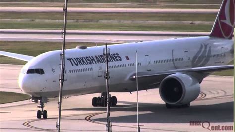 Turkish Airlines Inaugural Arrival At Houston IAH YouTube