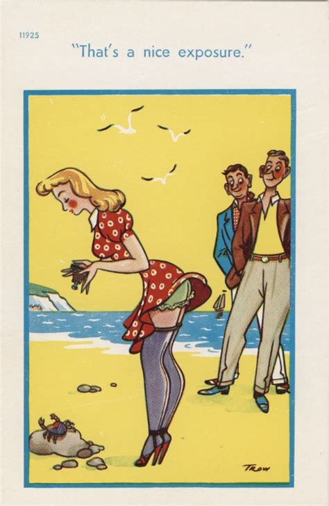 Photography Based Saucy Seaside Postcard Funny Cartoon Pictures