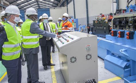 Mabati Rolling Mills Commissions Safbuild Manufacturing Plant In Athi