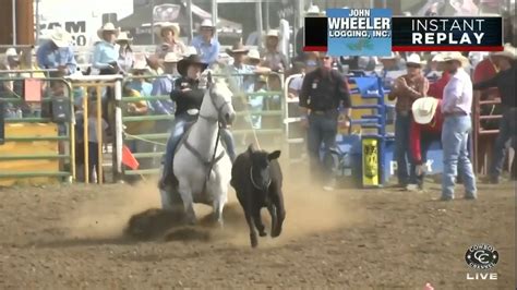 Red Bluff Breakaway Canadian Cowgirl Kendal Pierson Stepped Out At The Red Bluff Round Up With