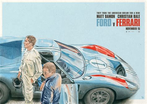 James mangold's newest film retells ford's attempt to compete with, and dethrone, ferrari at the 24 hours of le mans in 1966. Ford v Ferrari - PosterSpy