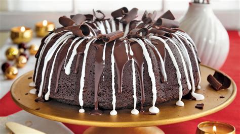 So, here are my options (click the picture for the recipe!) Hot Chocolate Bundt Cake Recipe - Tablespoon.com