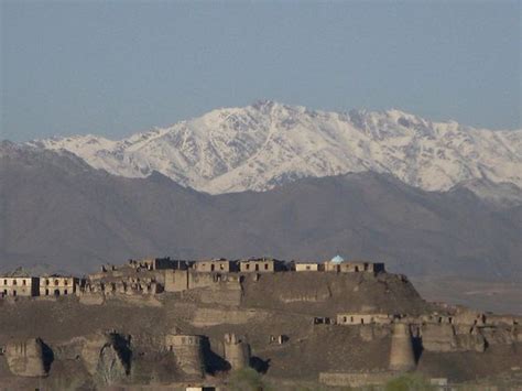 Remains Of A Fort Built By Alexander The Great In Ghazni Afghanistan