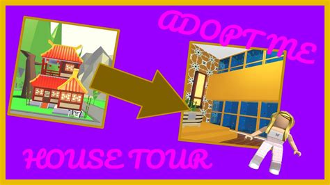 House Tour Adopt Me Roblox First Video Ever Youtube