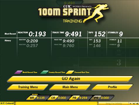 Here Is Another Epic 100m Sprint Sneak Peek Training Is Well In