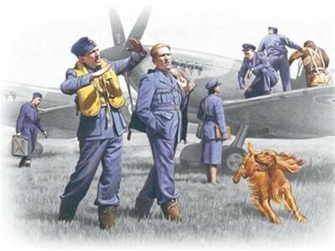 148 Icm Raf Pilots And Ground Personnel 1939 1945 7 Figures 3