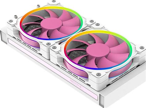 ID Cooling PinkFlow 240XT ARGB Diamond Love Liquid Cooler Pink ID