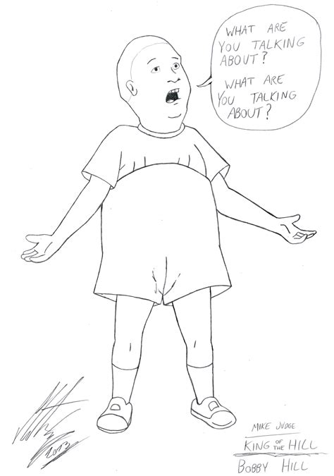King Of The Hill Bobby Hill By Morteneng21 On Deviantart