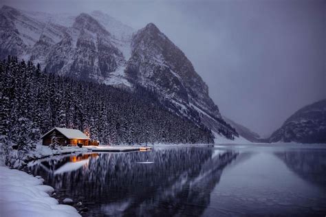 Winter Lake Louise By Nazmul Islam On 500px Winter Lake Lake Louise