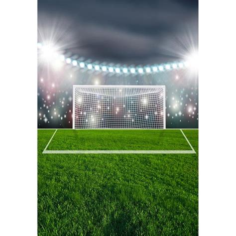 Vector green court for create game. Sparkling Spotlight Green Football Field Soccer Backdrop ...