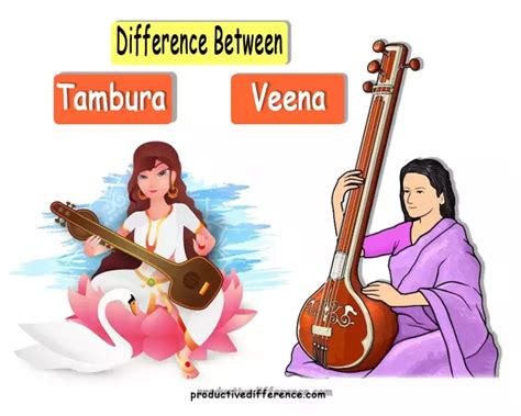 Difference Between Tambura And Veena Productive Difference