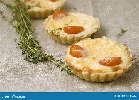 Tasty Quiche Stock Photo Image Of Lunch Dinner Thyme 15034272