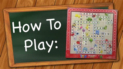 How To Play Scrabble Junior Beginner Level Youtube
