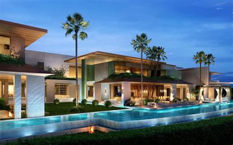 Emirates Hills Dubai Saota Architects Arquitectura Casas Fachadas