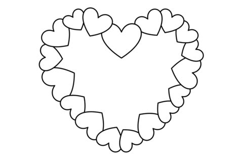 Heart Frame For Coloring Graphic By Stampnakrub · Creative Fabrica