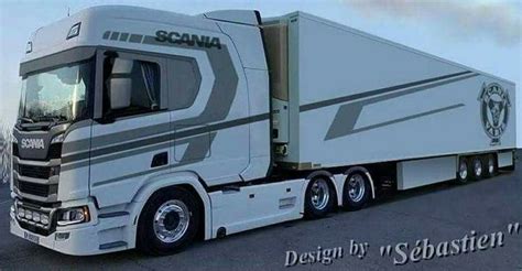 Beautiful New Scania Design In Longline Big Trucks Custom Trucks