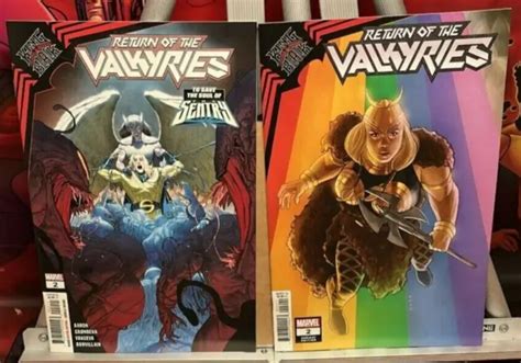 King In Black Return Of The Valkyries 2a And 2b Phil Noto Variant