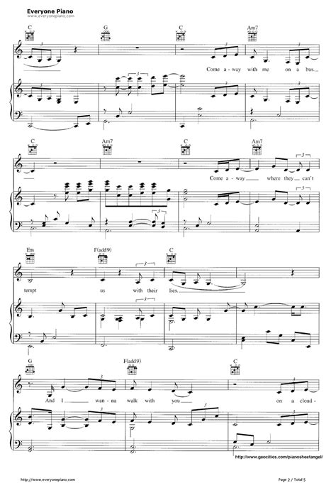 Come away with me on a bus come away where they can't tempt us with their lies. Come Away with Me-Norah Jones Stave Preview 2 | Norah ...
