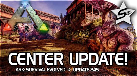 Ark Survival Evolved Huge The Center Map Update Gameplay Redwood
