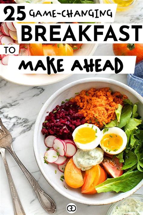 25 Healthy Breakfast Meal Prep Ideas For Busy Mornings ...