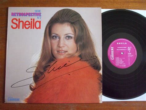 Rare Vinyl Lp T Sheila Retrospective N Dedicace Autographe Signed Superbe Nm Ebay