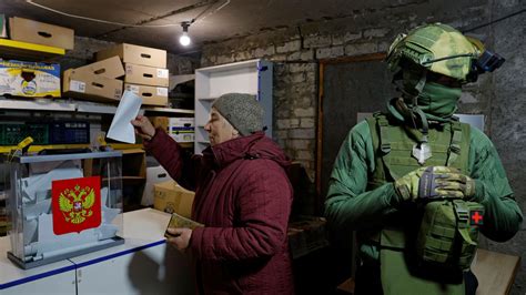 Ukraine Appeals To Citizens Under Russian Occupation To Ignore Putin’s ‘pseudo Elections’ Cnn