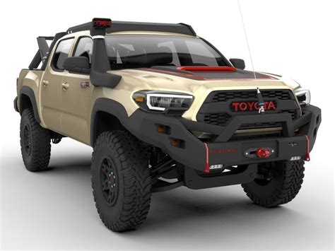 3D Toyota Tacoma TRD PRO 2020 Ecotenche Edition | CGTrader