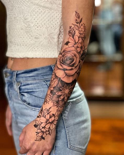 Half Sleeve Tattoos Forearm Female