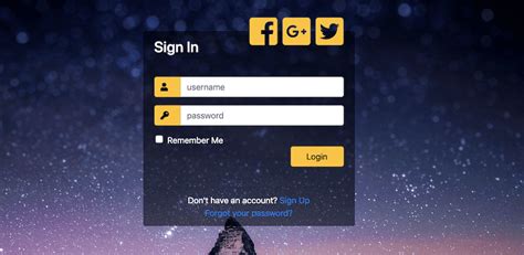 20 Best Free Login Page Examples And Responsive Templates With Html