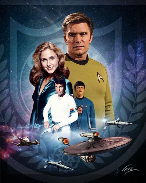 Star Trek Continues Meets Buck Rogers by PZNS on DeviantArt