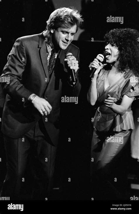 Eddie Money And Ronnie Spector American Bandstand In 1986 Credit Ron