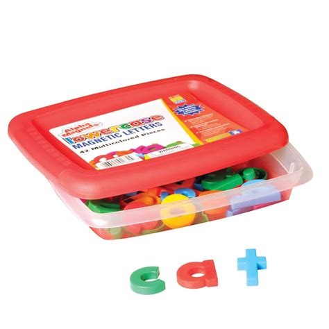 Find The Alphamagnets Multicolored Lowercase Magnetic Letters 3 Pack