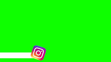 Logo Instagram Fond Vert Youtube