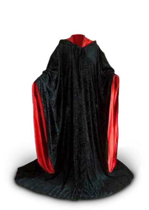 Wizard Black Robe With Hood Sleeves Fashion Costume Lined In Etsy