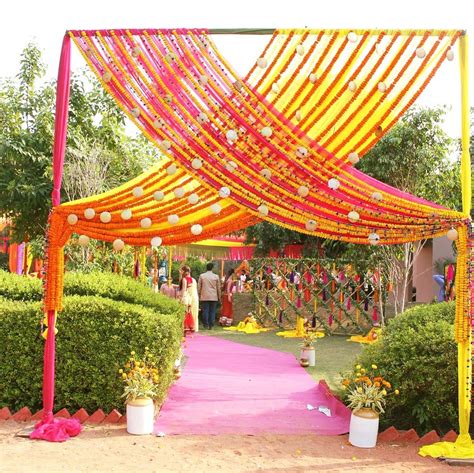 Indian Weddings And Functions Decor Ideas Shaadiwish Marigolddecor