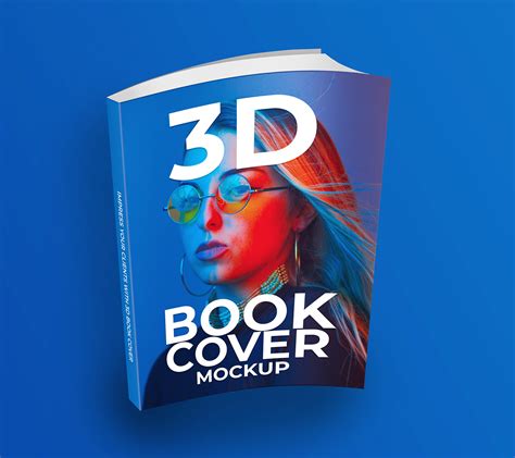 3d Book Cover Mockup Free Psd Download On Behance