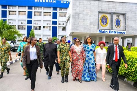 first lady of cross river state commends nigerian navy reference hospital for exceptional