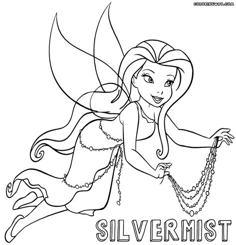 Free printable disney fairy silvermist coloring pages. Silvermist fairy coloring pages | Coloring pages to ...