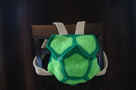 Koopa Shell Backpack Bag In Green Super Mario Bros Made To