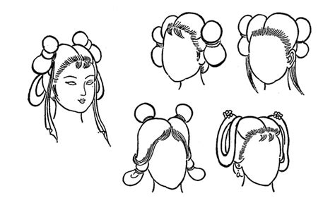 Traditional Asian Hairstyles Haute Coiffure From Ancient China