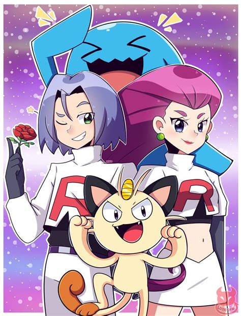 The Team Rocket By Ikkiiirie01 On Deviantart Team Rocket Anime