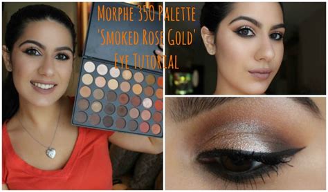 Heres My Smoked Rose Gold Eye Tutorial On Youtube Using The New Morphe