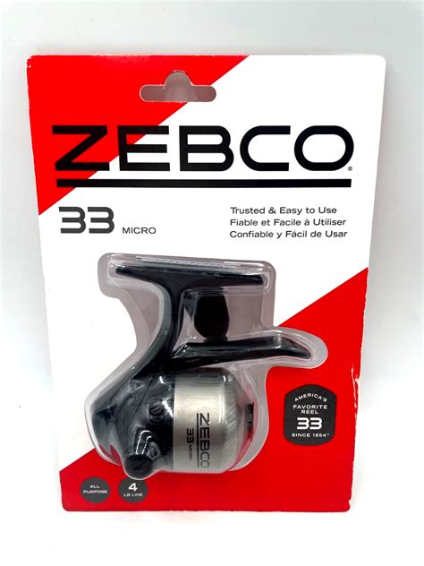 New Zebco 33 Micro Triggerspin 4 3 1 Reel 33MTN EBay