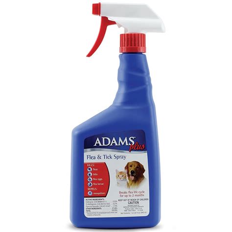 Adams Plus Flea And Tick Pet Spray 16oz Kohepets
