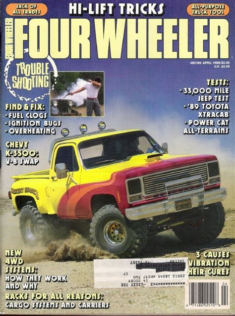 Four Wheeler 1989 Apr Four Wheeler Magazine Jims Mega Magazines