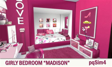 Madison Girly Bedroom At Pqsims4 Sims 4 Updates